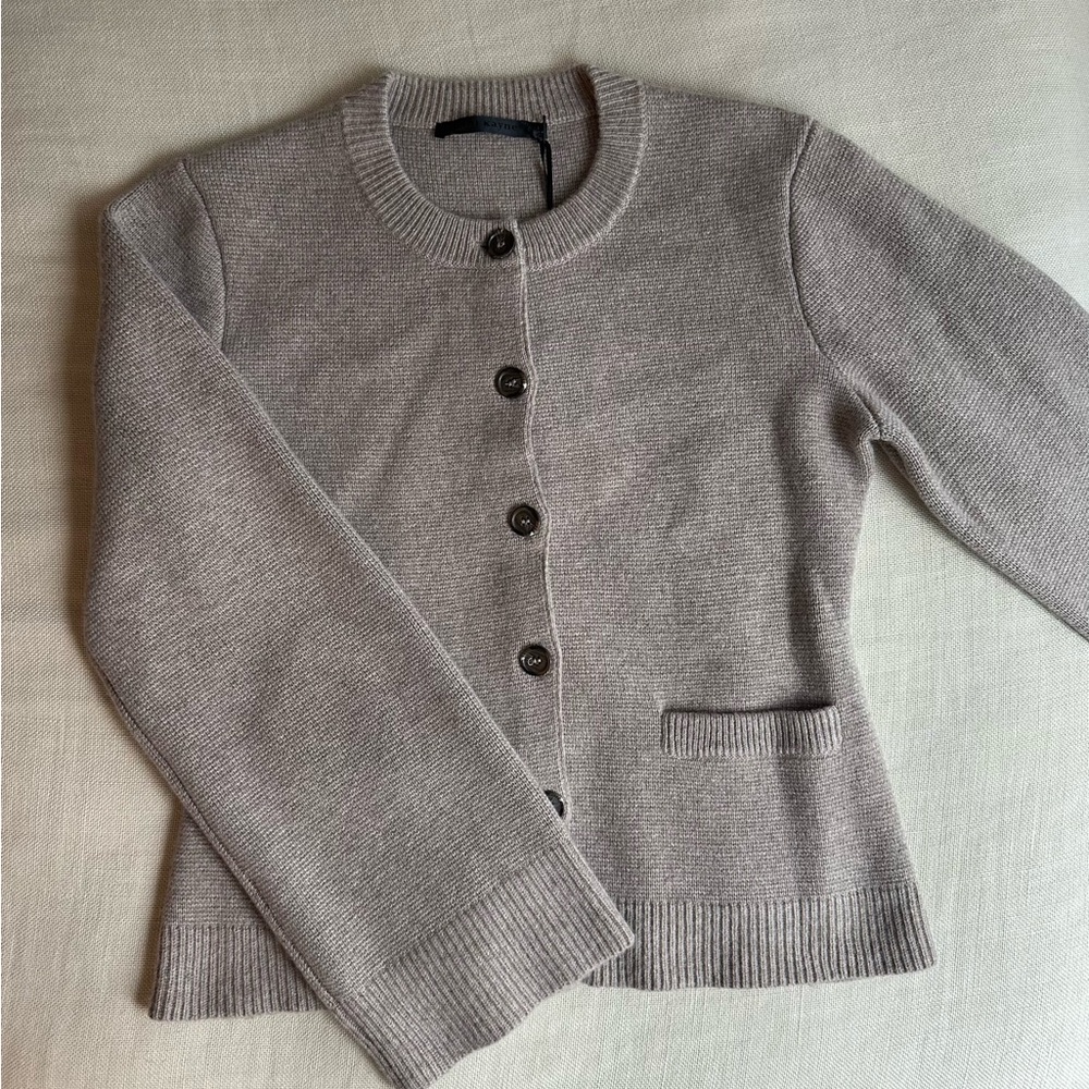 NWT Jenni Kayne Cooper Cardigan in Taupe